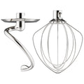 Gvode Stainless Steel Spiral Dough Hook, Compatible with KitchenAid 4.5–5-Qt Tilt-Head Mixers