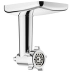 Gvode Metal Meat Grinder Attachment, Compatible with KitchenAid Stand Mixers – 4 Plates, 3 Tubes & 2 Blades