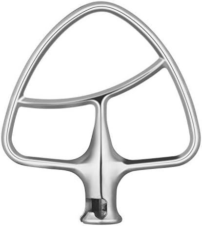 Gvode Stainless Steel Flat Beater, Compatible with KitchenAid 5-Plus & 6-Qt Bowl-Lift Mixers – image 1