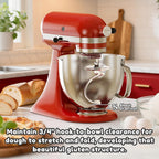 Gvode Stainless Steel Spiral Dough Hook, Compatible with KitchenAid 4.5–5-Qt Tilt-Head Mixers – image 7