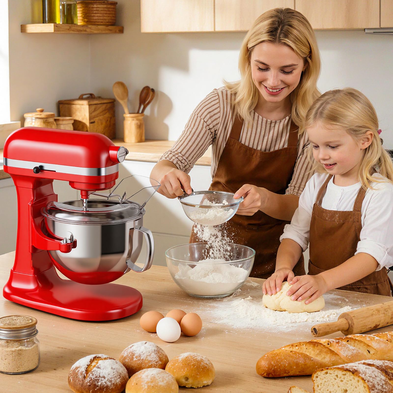 Gvode Pouring Shield, Compatible with KitchenAid 5.5–8-Qt Bowl-Lift Mixers – image 5