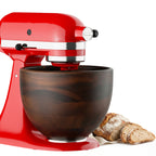 Gvode Acacia Wood Mixing Bowl, Compatible with KitchenAid 4.5–5-Qt Tilt-Head Mixers – image 1