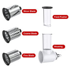 Gvode Slicer-Shredder Attachment, Compatible with KitchenAid Stand Mixers – 3 Blades – image 3