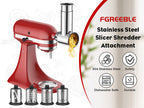 Gvode Cheese Grater Attachment, Compatible with KitchenAid Stand Mixers – 4 Interchangeable Blades – image 13