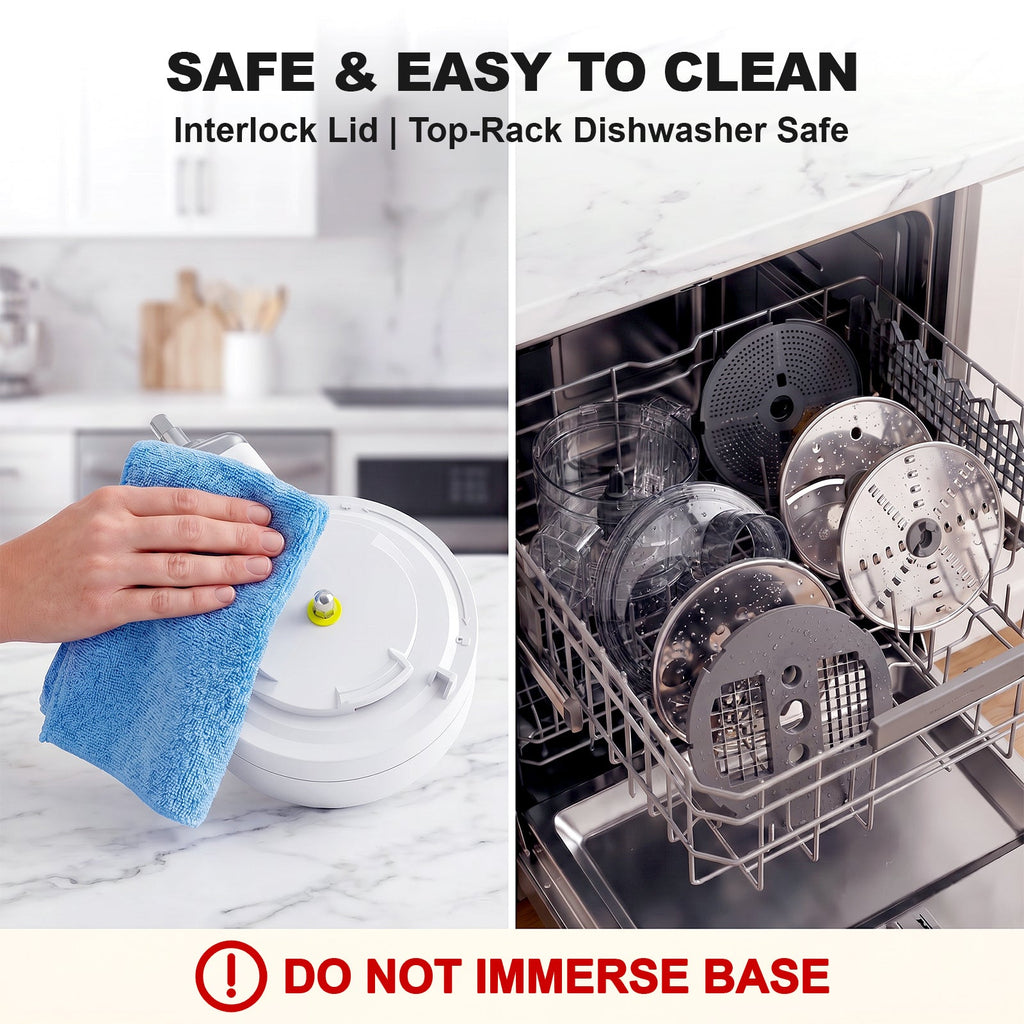 Gvode 5-in-1 Food Processor Attachment, Compatible with KitchenAid Stand Mixers – Disc Set & Storage Case – image 1