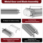 Gvode Meat Tenderizer Attachment, Compatible with KitchenAid Stand Mixers – Stainless Steel Gears – image 6