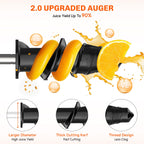 Gvode Masticating Juicer Attachment, Compatible with KitchenAid Stand Mixers – Dual Feed Chute – image 8