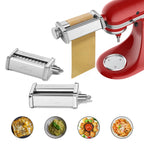 Gvode 3-Piece 304 Stainless Steel Pasta Attachment Set, Compatible with KitchenAid Stand Mixers – image 3