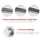 Gvode 3-Piece 304 Stainless Steel Pasta Attachment Set, Compatible with KitchenAid Stand Mixers – image 7