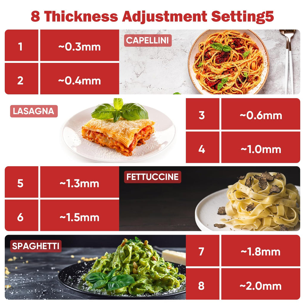 Gvode 3-in-1 All-Metal Pasta Attachment, Compatible with KitchenAid Stand Mixers – Roller & 2 Cutters – image 5