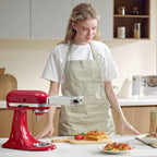 Gvode 3-in-1 All-Metal Pasta Attachment, Compatible with KitchenAid Stand Mixers – Roller & 2 Cutters – image 6