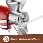 Gvode Metal Grain Mill Attachment, Compatible with KitchenAid Stand Mixers – Adjustable Grind – image 4