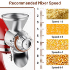 Gvode Metal Grain Mill Attachment, Compatible with KitchenAid Stand Mixers – Adjustable Grind – image 6