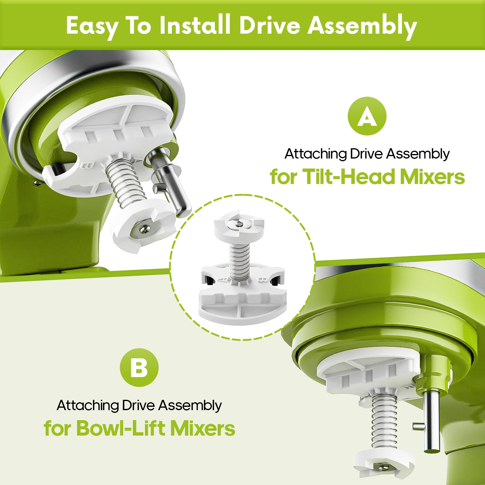 Gvode 2-Qt Ice Cream Maker Attachment, Compatible with Select KitchenAid Stand Mixers – image 5