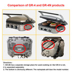 Gvode Nonstick Waffle Plates for Cuisinart Griddler GR-4N, GR-5B, GR-6 & GRID-8N – Plates Only – image 4