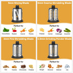 Gvode Meat Grinder & Cheese Grater Attachment Set, Compatible with KitchenAid Stand Mixers – image 8