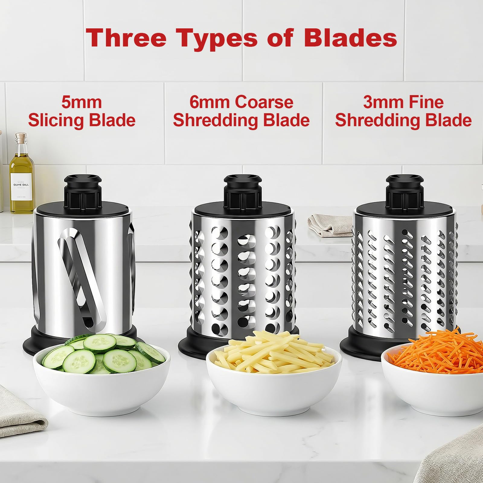 Gvode Meat Grinder & Cheese Grater Attachment Set, Compatible with KitchenAid Stand Mixers – image 12