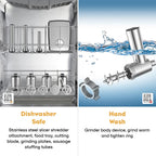 Gvode Meat Grinder & Slicer-Shredder Attachment Set, Compatible with KitchenAid Stand Mixers – image 12