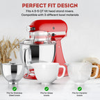 Gvode Pouring Shield, Compatible with KitchenAid 4.5–5-Qt Tilt-Head Mixers – Multi-Bowl Fit – image 3