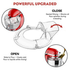 Gvode Pouring Shield, Compatible with KitchenAid 4.5–5-Qt Tilt-Head Mixers – Multi-Bowl Fit – image 4