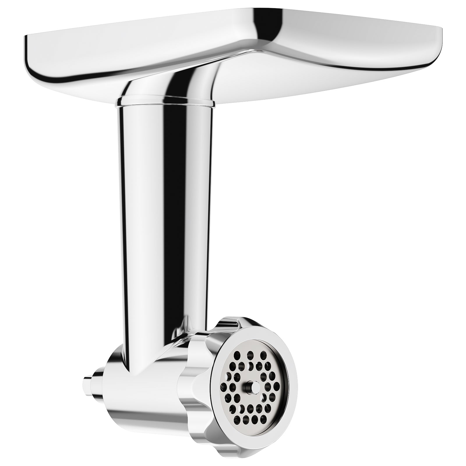 Gvode Stainless Steel Meat Grinder Attachment, Compatible with KitchenAid Stand Mixers – 4 Plates & 3 Sausage Tubes – image 10