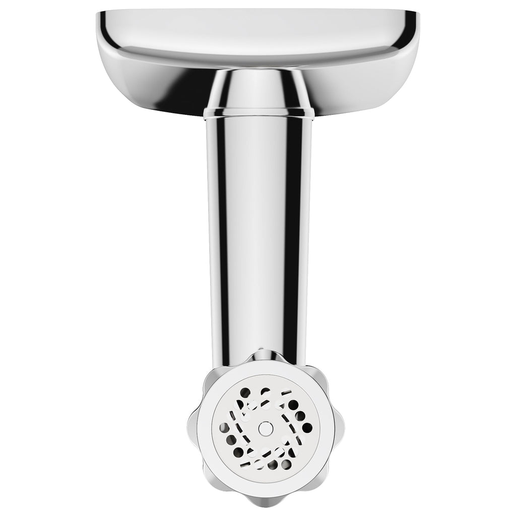 Gvode Stainless Steel Meat Grinder Attachment, Compatible with KitchenAid Stand Mixers – 4 Plates & 3 Sausage Tubes – image 12
