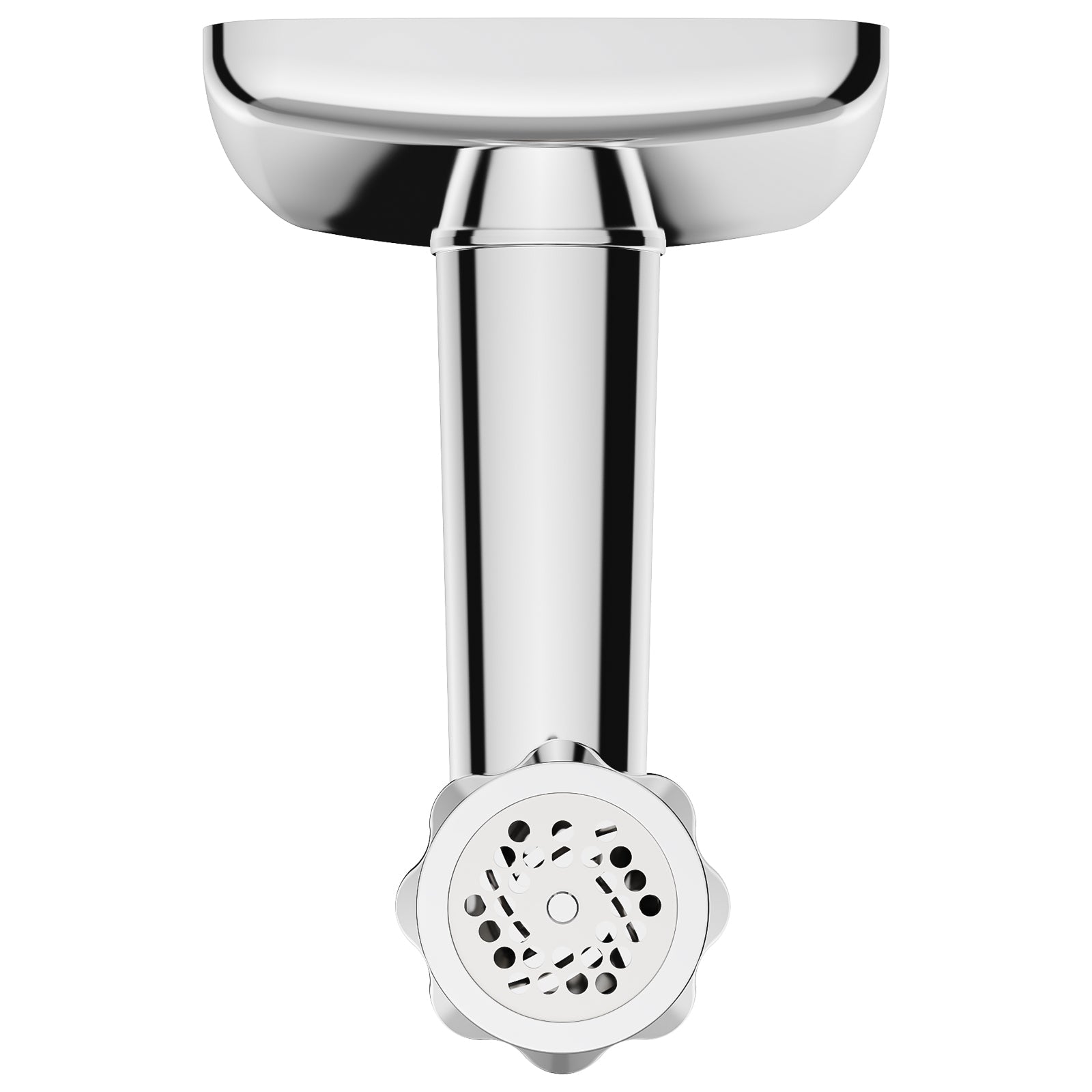 Gvode Stainless Steel Meat Grinder Attachment, Compatible with KitchenAid Stand Mixers – 4 Plates & 3 Sausage Tubes – image 12
