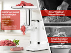 Gvode 2800W Peak Electric Meat Grinder – 4 Plates, 3 Sausage Tubes & Stainless Steel Parts – image 20