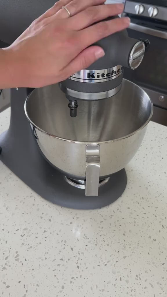 Gvode Stainless Steel Flat Beater, Compatible with KitchenAid 5-Plus & 6-Qt Bowl-Lift Mixers
